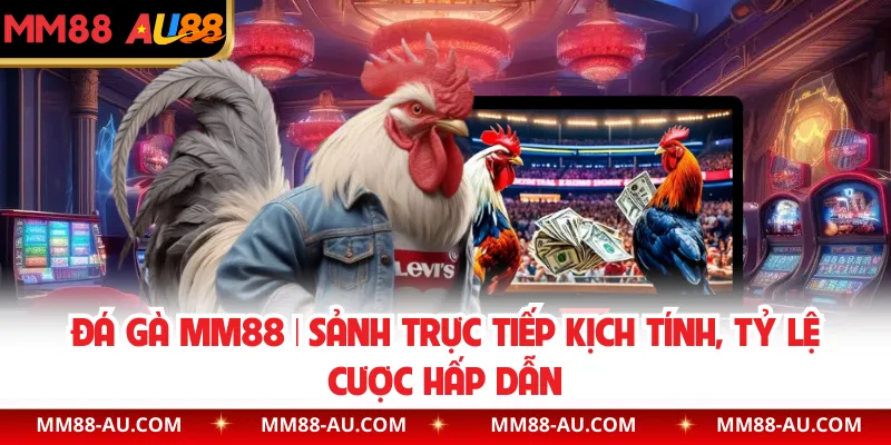 Đá Gà MM88 | Sảnh Trực Tiếp Kịch Tính, Tỷ Lệ Cược Hấp Dẫn